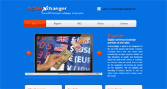 Desktop Screenshot of activexchanger.com